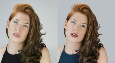 avant apres retouche