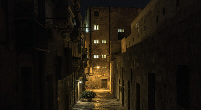 empty streets malta